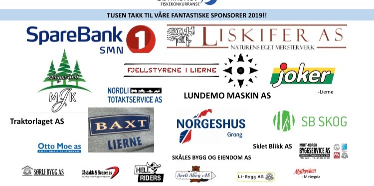 Våre sponsorer 2019